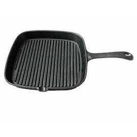 grill pan  • cast iron | 220 mm  x 220 mm | long handle product photo