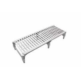 floor rack plastic 910 mm 610 mm  H 225 mm 1 grid shelf (shelves) bay load 300 kg product photo