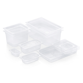 gastronorm container GN 1/1  x 65 mm GN 84 polypropylene transparent product photo