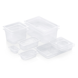 gastronorm container GN 1/1  x 65 mm GN 84 polypropylene transparent product photo