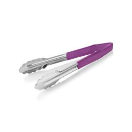 HACCP universal tongs | stainless steel purple L 230 mm product photo