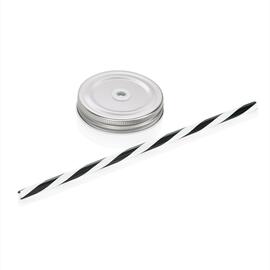 Caro soda cup lid with straw, 6 pieces  product photo