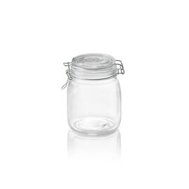 storage jar with clip lock | 1 ltr Ø 90 mm H 150 mm product photo