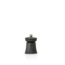 salt mill Iron Crush black | white Ø 60 mm H 95 mm | grinder made of stainless steel product photo