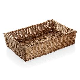 buffet basket wicker | brown | 400 mm x 200 mm H 100 mm product photo