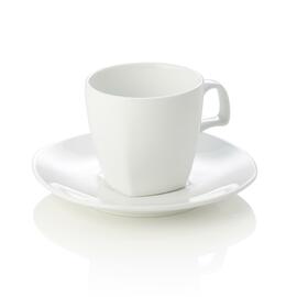 Cappuccino cup and saucer | porcelain white | 180 ml Ø 80 mm H 75 mm product photo