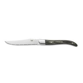 steak knife CARLOS | stainless steel pakka wood grey L 230 mm | blade length 110 mm product photo