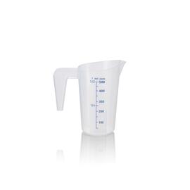 measuring beaker PP | 0.5 ltr  Ø 100 mm H 150 mm | 50 ml scaling product photo