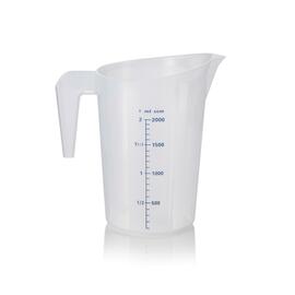 measuring beaker PP | 2.0 ltr  Ø 160 mm H 225 mm | 100 ml scaling product photo