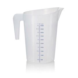 measuring beaker PP | 5.0 ltr  Ø 225 mm H 300 mm | 100 ml scaling product photo
