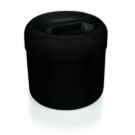 ice bucket 4 ltr plastic black double-walled  Ø 210 mm  H 230 mm product photo