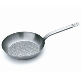 grill pan  • iron  Ø 245 mm  H 50 mm | grooved bottom | long handle product photo