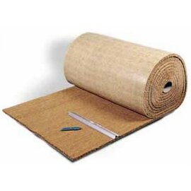 coconut velour roll matting nature | 1250 cm  x 100 cm  H 2.4 cm | 1 roll of 12.5 m² product photo