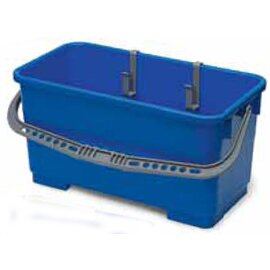 window cleaning bucket plastic blue 22 ltr | wiper holder product photo