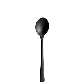 teaspoon KARINA PVD DEEP BLACK stainless steel 18/10 L 139 mm | dishwasher-safe product photo
