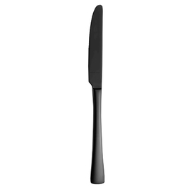 dining knife KARINA PVD DEEP BLACK stainless steel L 224 mm | dishwasher-safe product photo