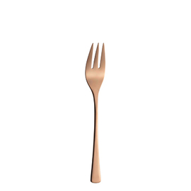 cake fork KARINA PVD COPPER stainless steel 18/10 L 150 mm | dishwasher-safe product photo
