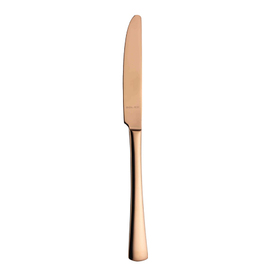 dining knife KARINA PVD COPPER stainless steel L 224 mm | dishwasher-safe product photo