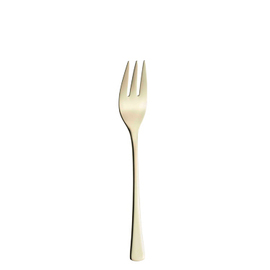 cake fork KARINA PVD CHAMPAGNE stainless steel 18/10 L 150 mm | dishwasher-safe product photo