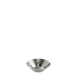 bread basket | fruit bowl stainless steel with hammer effect Ø 163 mm H 50 mm product photo