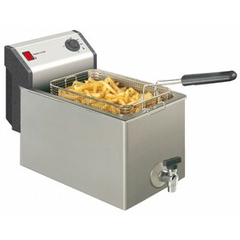 electric deep fryer | 1 basin 8 ltr 1 basket | 230 volts 3.3 kW product photo