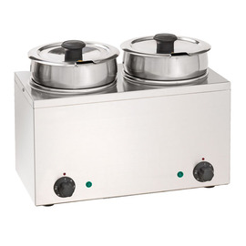 bain marie 230 volts 300 watts 2 x 3.5 ltr L 415 mm H 320 mm product photo