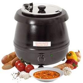 stockpot black 230 volts 400 watts 9 ltr Ø 345 mm H 360 mm product photo