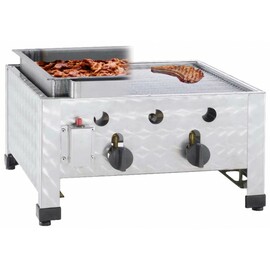 combined tabletop gas roaster propane | butane gas countertop device 8 kW  H 280 mm product photo