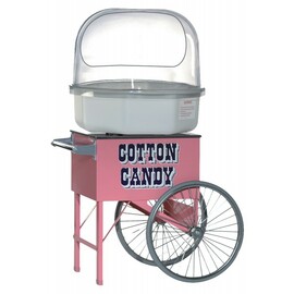 cart with cotton candy machine with domed hood product photo