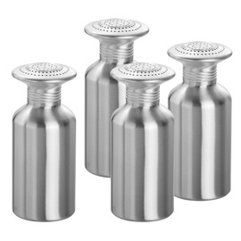 salt shaker aluminium with screw cap Ø 80 mm H 195 mm | 4 pieces product photo