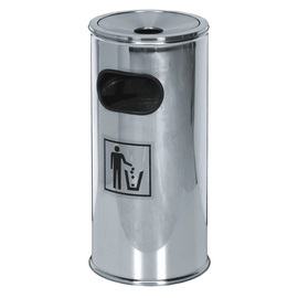 stand ashtray | litter bin stainless steel product photo