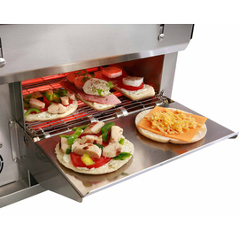 tarte flambée oven | continuous oven Tart Flambée 3000 watts 230 volts product photo  S