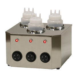 chocolate cream warmer III 2.0 incl. 3 containers à 1 ltr | 600 watts 230 volts product photo