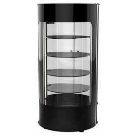 cake vitrine Dolce black 230 volts | 5 shelves product photo