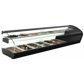 refrigerated vitrine 68 230 volts | straight  | 2 levels product photo