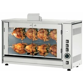 chicken grill G-8P | 880 mm  x 430 mm  H 530 mm | 2 skewers product photo