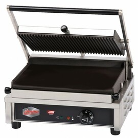 multi contact grill II | 230 volts | enamelled cast iron • smooth • grooved product photo