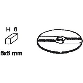 06-50756-10 Raffelscheibe H 6 product photo