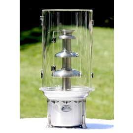 hygienic and wind protection for chocolate fountain product photo