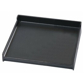 changeable grill plate, bottom, flat Multi Kontakt Grill I | grey cast iron • smooth product photo