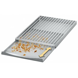 multi-functional waffle grid stainless steel | 365 mm  x 244 mm  H 20 mm product photo
