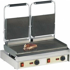 contact grill Kamtschatka Grill eco | 400 volts | cast iron • smooth • smooth product photo