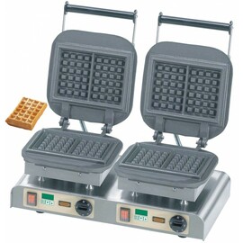 waffle iron Lorraine Waffle II  | wafer size 150 x 105 x h 23 mm (4x)  | 4400 watts 400 volts product photo