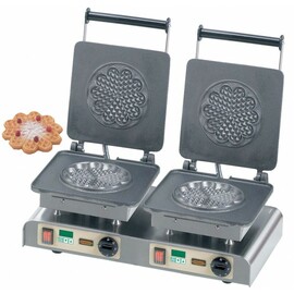 waffle iron Kleine Herzwaffel II  | wafer size Ø 150 x h 10 mm (2x)  | 4400 watts 400 volts product photo