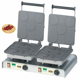 waffle iron Blinis II non-stick coated  | wafer size Ø 100 x h 9 mm (10x)  | 4400 watts 400 volts product photo