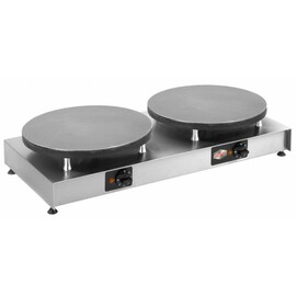 crepe maker Crepes Aktive II with 2 baking plates electric 2 x 230 volts 2 x 3200 watts product photo