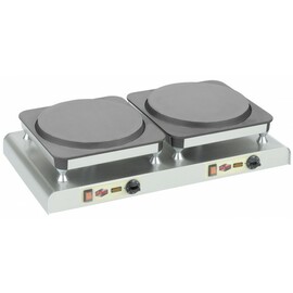 crepe maker Cepes Dame II with 2 baking plates electric 400 volts 6000 watts product photo