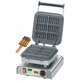 waffle iron  | wafer size 60 x 80 x H 25 mm (6x)  | 2200 watts 230 volts product photo