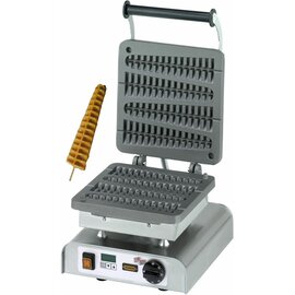 waffle iron non-stick coated  | wafer size 60 x 230 x h 25 mm (4x)  | 2200 watts 230 volts product photo