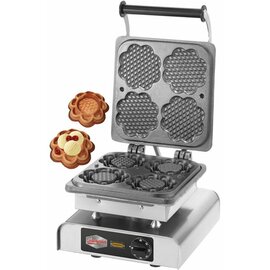 waffle iron ECO  | wafer size Ø 123 x h 28 mm (4x)  | 2200 watts 230 volts product photo